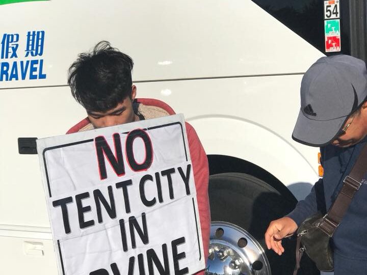 Stay tuned today for coverage of the @Irvine Tent City Protest at the Orange County Board of Supervisors